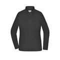 Camicia Ladies  - Modern Fit - nero / XS - personalizzabile con logo