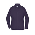 Camicia Ladies  - Modern Fit - viola / XS - personalizzabile con logo