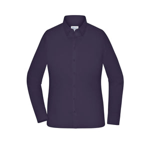 Camicia Ladies  - Modern Fit - viola / XS - personalizzabile con logo