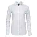 Camicia Ladies Perfect Oxford bianco / XS - personalizzabile con logo