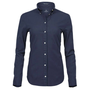 Camicia Ladies Perfect Oxford blu / XS - personalizzabile con logo