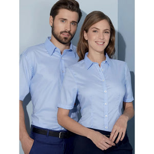 Camicia Ladies  Shortsleeve Micro-Twill - personalizzabile con logo