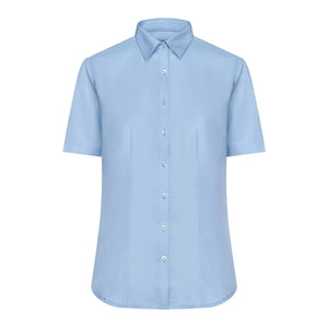 Camicia Ladies  Shortsleeve Micro-Twill - personalizzabile con logo