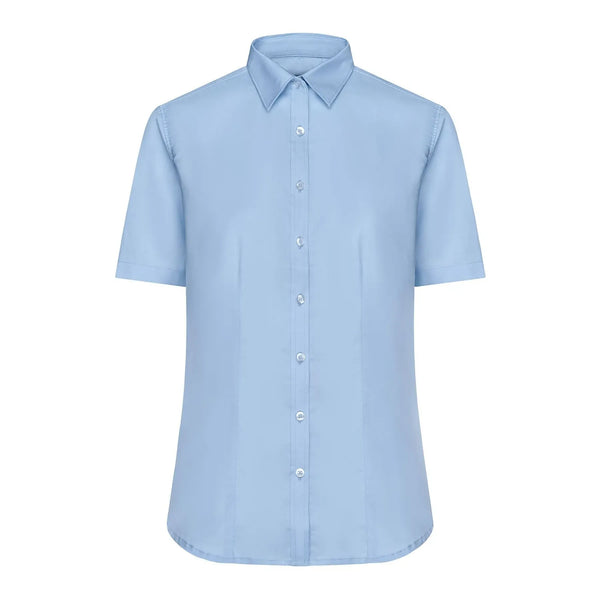 Camicia Ladies  Shortsleeve Micro-Twill - personalizzabile con logo