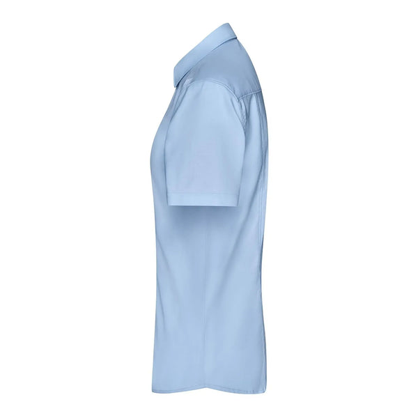 Camicia Ladies  Shortsleeve Micro-Twill - personalizzabile con logo