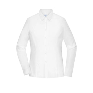 Camicia Ladies  - Slim Fit - bianco / XS - personalizzabile con logo