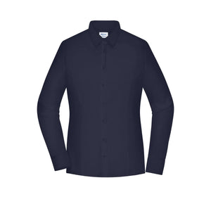 Camicia Ladies  - Slim Fit - blu / XS - personalizzabile con logo