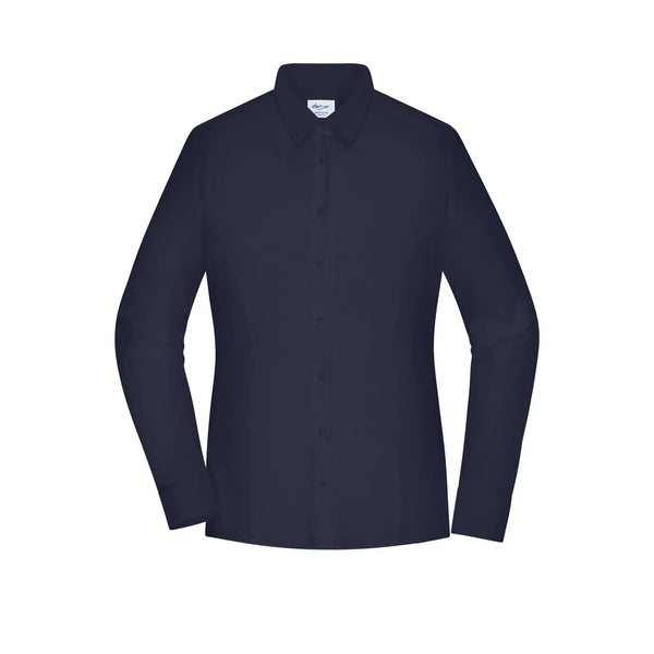 Camicia Ladies  - Slim Fit - blu / XS - personalizzabile con logo