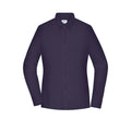 Camicia Ladies  - Slim Fit - viola / XS - personalizzabile con logo