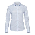 Camicia Ladies' Stretch Luxury blu / XS - personalizzabile con logo