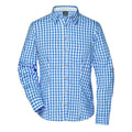 Camicia Ladies Traditional royal / XS - personalizzabile con logo