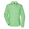 Camicia Ladies Traditional verde / XS - personalizzabile con logo