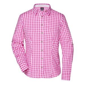 Camicia Ladies Traditional viola / XS - personalizzabile con logo