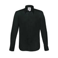 Camicia London nero / S - personalizzabile con logo