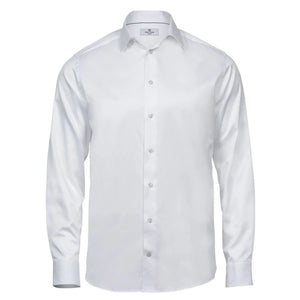 Camicia Luxury  Comfort Fit bianco / S - personalizzabile con logo