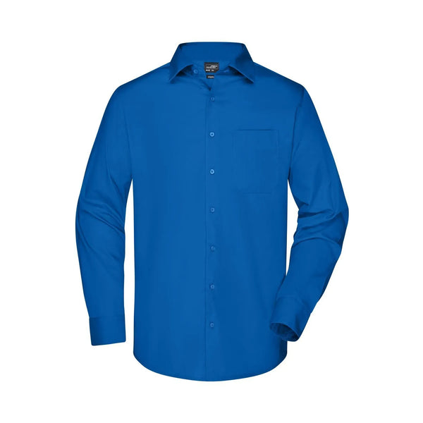 Camicia Mens Business  Longsleeve royal / S - personalizzabile con logo