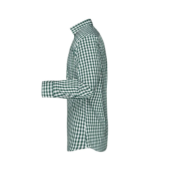 Camicia Mens Checked - personalizzabile con logo