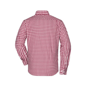 Camicia Mens Checked - personalizzabile con logo