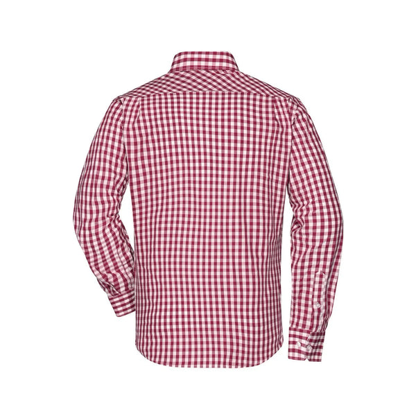 Camicia Mens Checked - personalizzabile con logo