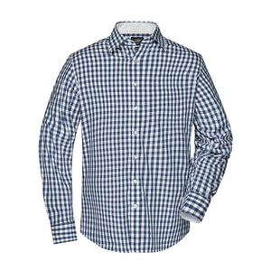 Camicia Mens Checked - personalizzabile con logo