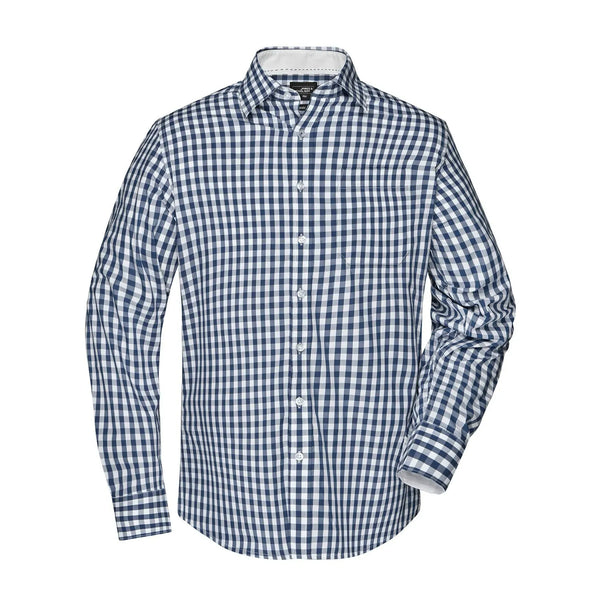 Camicia Mens Checked - personalizzabile con logo