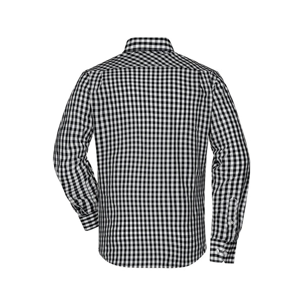 Camicia Mens Checked - personalizzabile con logo