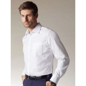 Camicia Mens  Longsleeve Micro-Twill - personalizzabile con logo