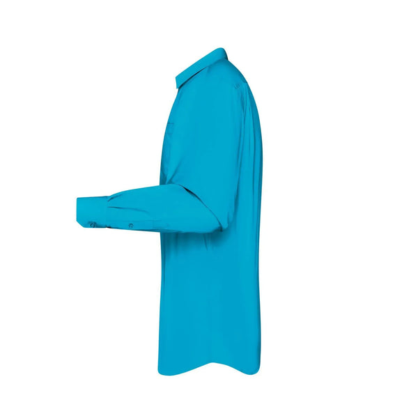 Camicia Mens  Longsleeve Poplin - personalizzabile con logo