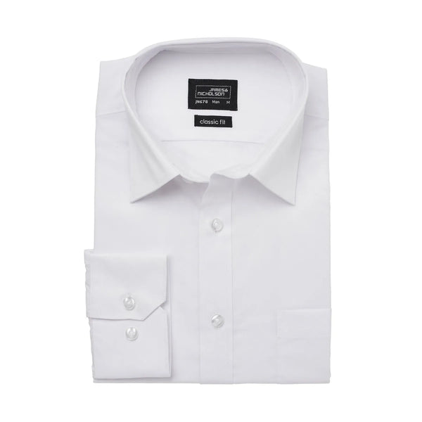 Camicia Mens  Longsleeve Poplin - personalizzabile con logo