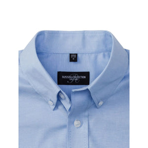 Camicia Mens Maniche Corte Easy Care Oxford - personalizzabile con logo