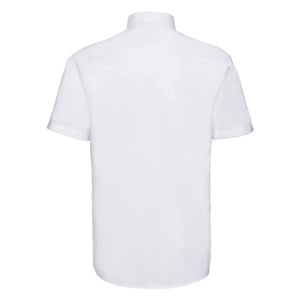 Camicia Mens Maniche Corte Easy Care Oxford - personalizzabile con logo