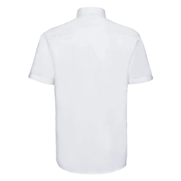 Camicia Mens Maniche Corte Easy Care Oxford - personalizzabile con logo
