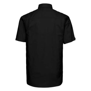 Camicia Mens Maniche Corte Easy Care Oxford - personalizzabile con logo