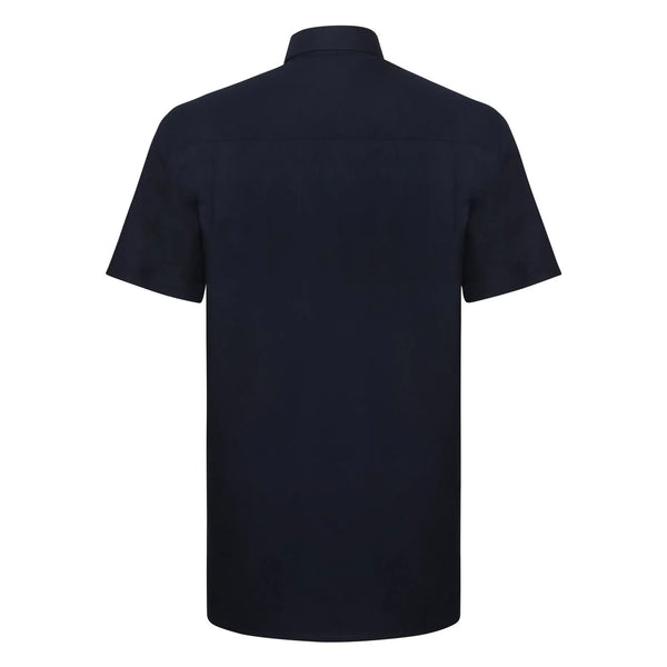 Camicia Mens Maniche Corte Easy Care Oxford - personalizzabile con logo