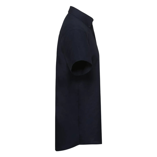 Camicia Mens Maniche Corte Easy Care Oxford - personalizzabile con logo