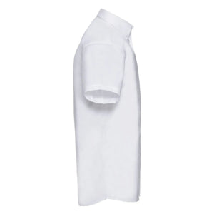 Camicia Mens Maniche Corte Easy Care Oxford - personalizzabile con logo