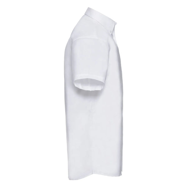 Camicia Mens Maniche Corte Easy Care Oxford - personalizzabile con logo