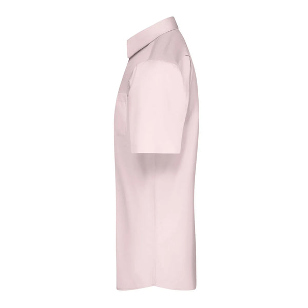 Camicia Mens  Maniche Corte Poplin - personalizzabile con logo