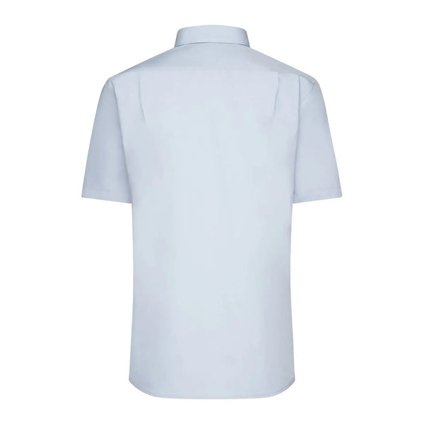 Camicia Mens  Maniche Corte Poplin - personalizzabile con logo