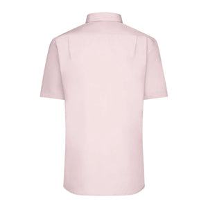 Camicia Mens  Maniche Corte Poplin - personalizzabile con logo