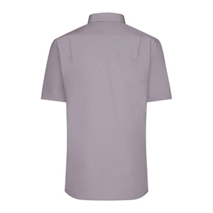 Camicia Mens  Maniche Corte Poplin - personalizzabile con logo