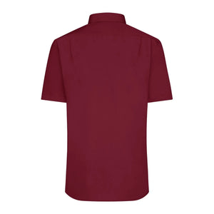 Camicia Mens  Maniche Corte Poplin - personalizzabile con logo