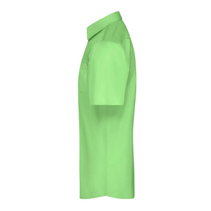 Camicia Mens  Maniche Corte Poplin - personalizzabile con logo
