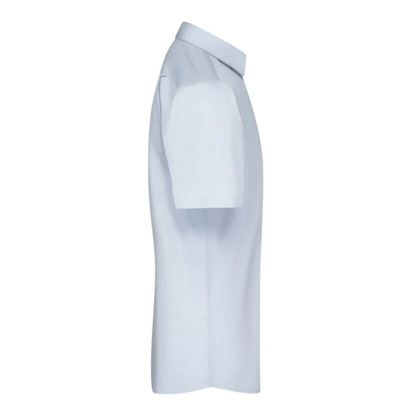 Camicia Mens  Maniche Corte Poplin - personalizzabile con logo