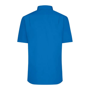 Camicia Mens  Maniche Corte Poplin - personalizzabile con logo