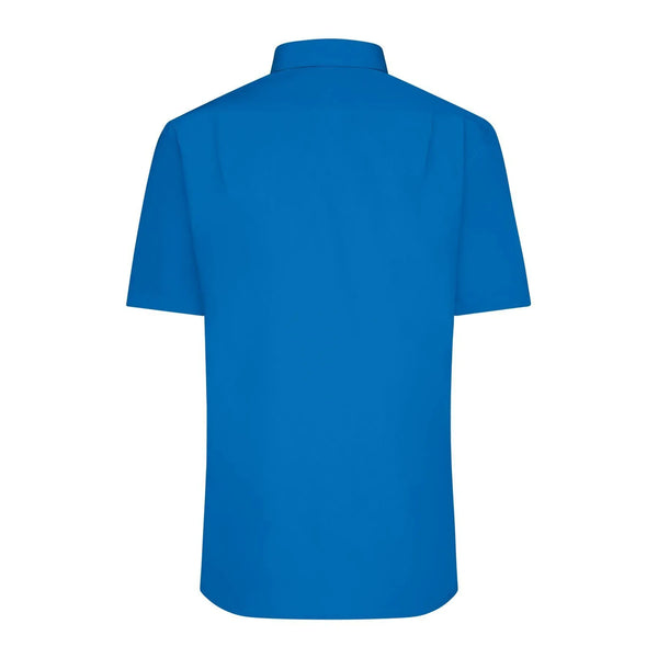 Camicia Mens  Maniche Corte Poplin - personalizzabile con logo
