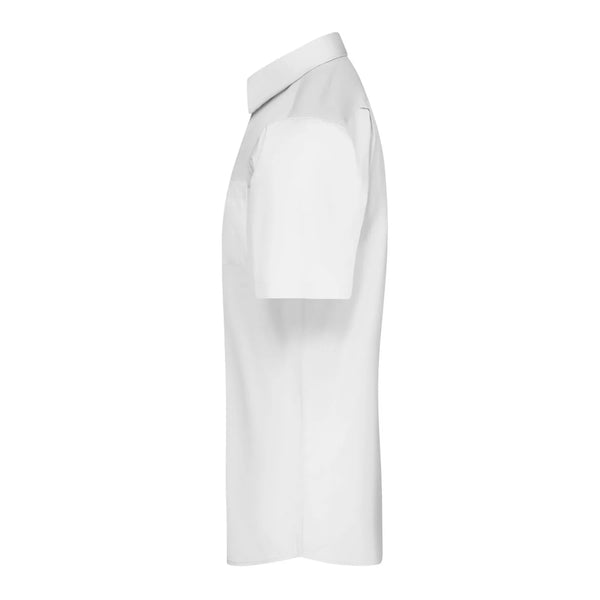 Camicia Mens  Maniche Corte Poplin - personalizzabile con logo