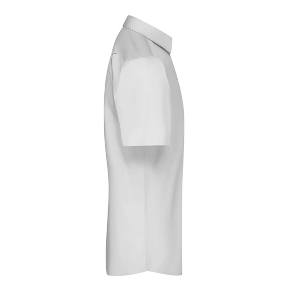 Camicia Mens  Maniche Corte Poplin - personalizzabile con logo