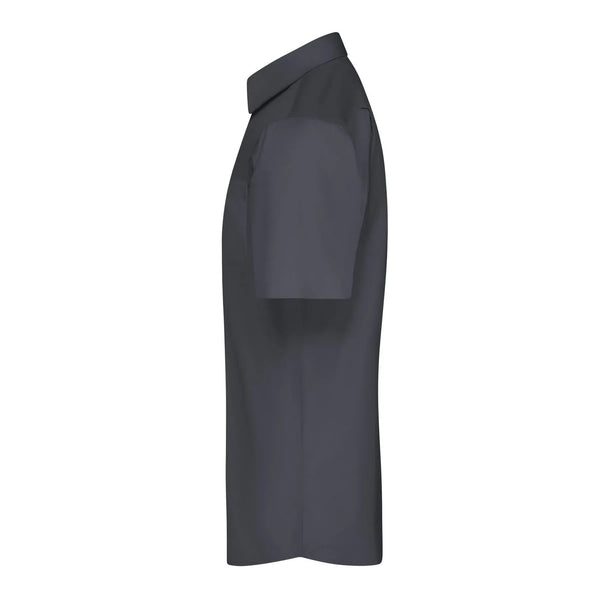 Camicia Mens  Maniche Corte Poplin - personalizzabile con logo