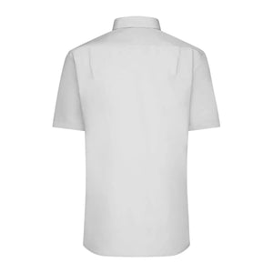 Camicia Mens  Maniche Corte Poplin - personalizzabile con logo